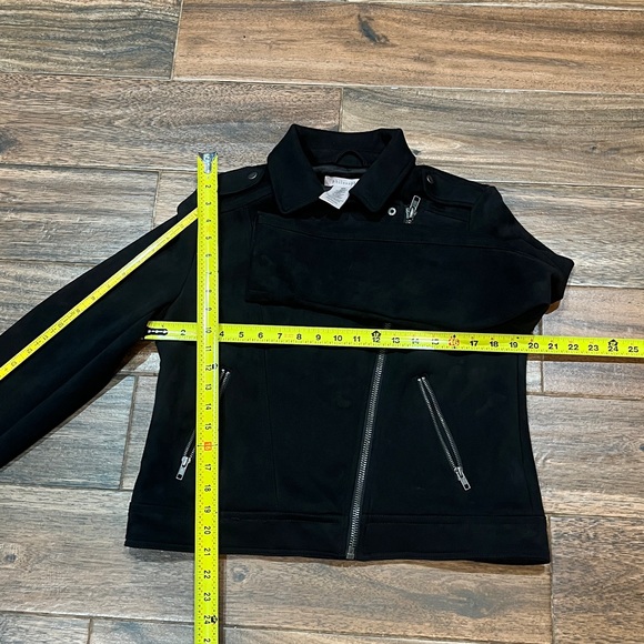 Philosophy | Black Faux Sued Moto Jacket… 399-Hanger - Picture 15 of 16